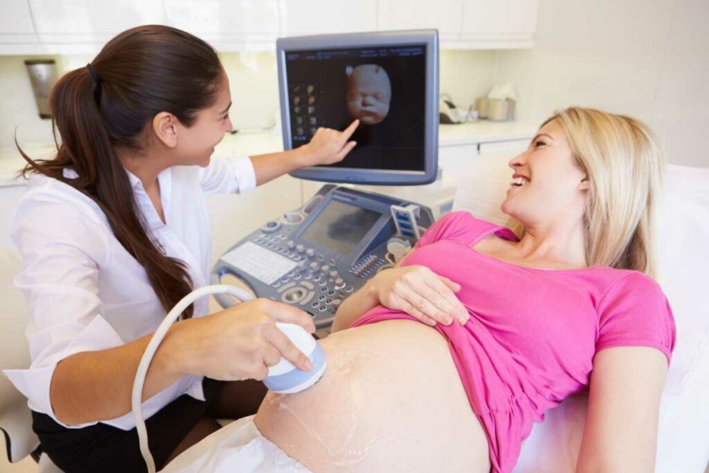 hd ultrasound lady